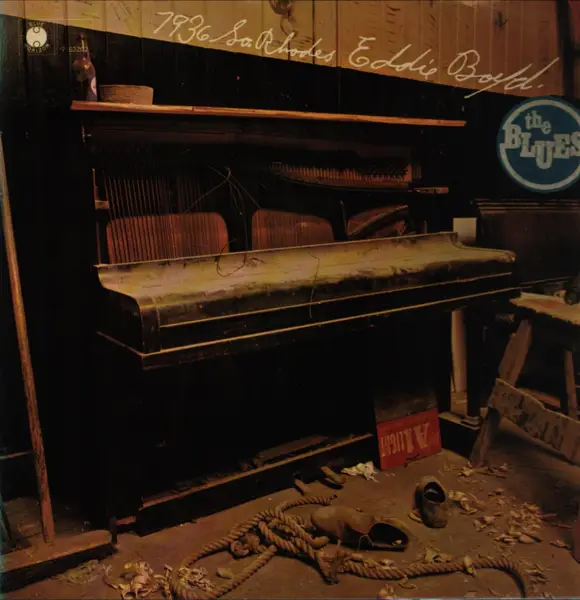 EDDIE BOYD WITH FLEETWOOD MAC - 7936 South Rhodes (1ST GERMAN PRESS ON BLUE HORIZON CATALOG # 763202) - LP