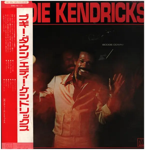 EDDIE KENDRICKS - Boogie Down (+ OBI, INSERT) - LP