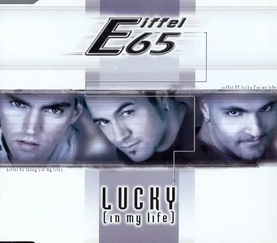 EIFFEL 65 - Lucky (In My Life) - Disque CD single