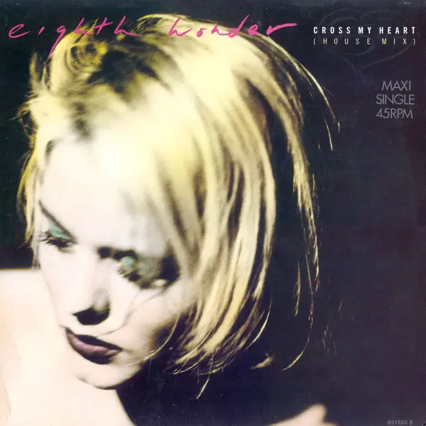 EIGHTH WONDER - Cross My Heart (House Mix) - 12 inch x 1