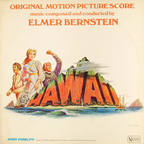 ELMER BERNSTEIN - Hawaii / Original Motion Picture Score - Disque 33T