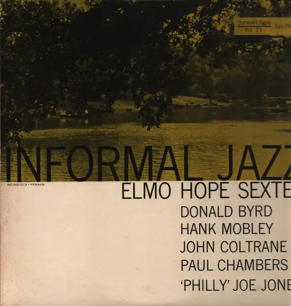 ELMO HOPE SEXTET - Informal Jazz (MONO) - LP