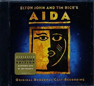ELTON JOHN AND TIM RICE - Aida Original Broadway Cast Recording - CD