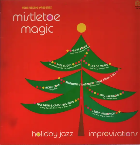 Elvin Jones Quintet, Free Flight, Larry Vuckovich Sextet, etc. Mistletoe Magic - Holiday Jazz Improvisations (INSERT)