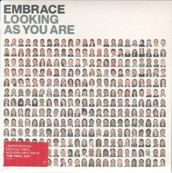EMBRACE - Looking As You Are (METALLIC VINYL) - Disque 45T x 1