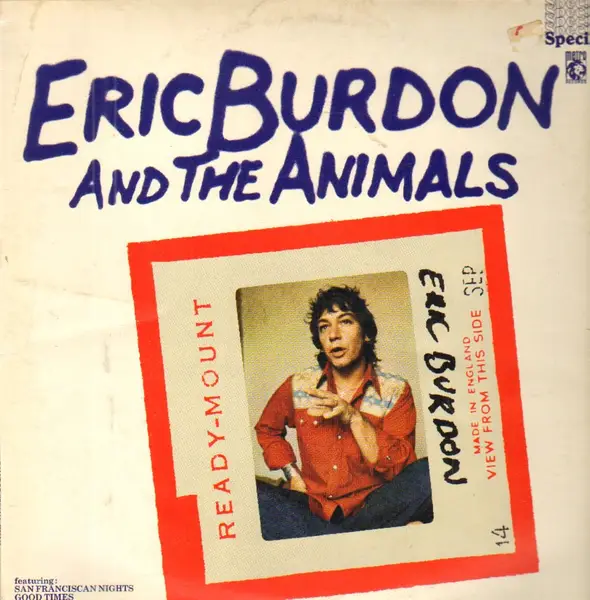 ERIC BURDON & THE ANIMALS - Eric Burdon And The Animals - Disque 33T