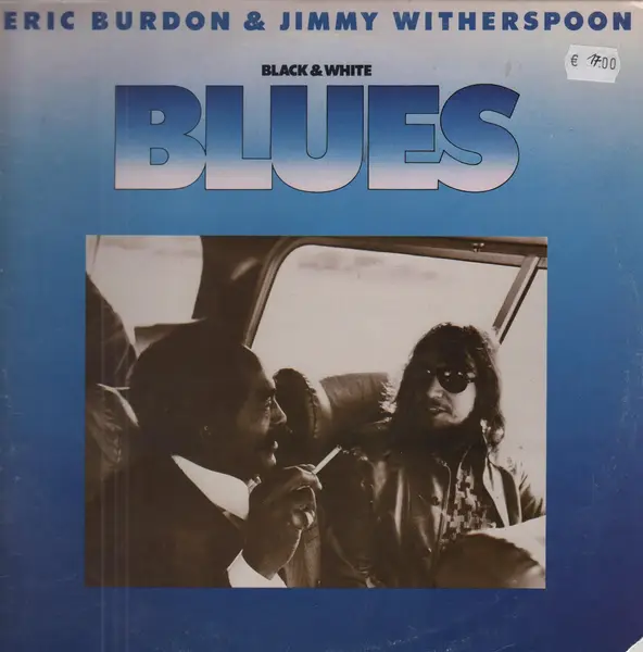 ERIC BURDON & JIMMY WITHERSPOON - Black & White Blues - Disque 33T