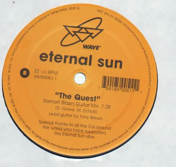 ETERNAL SUN - Afro-Swyped - 12 inch x 1