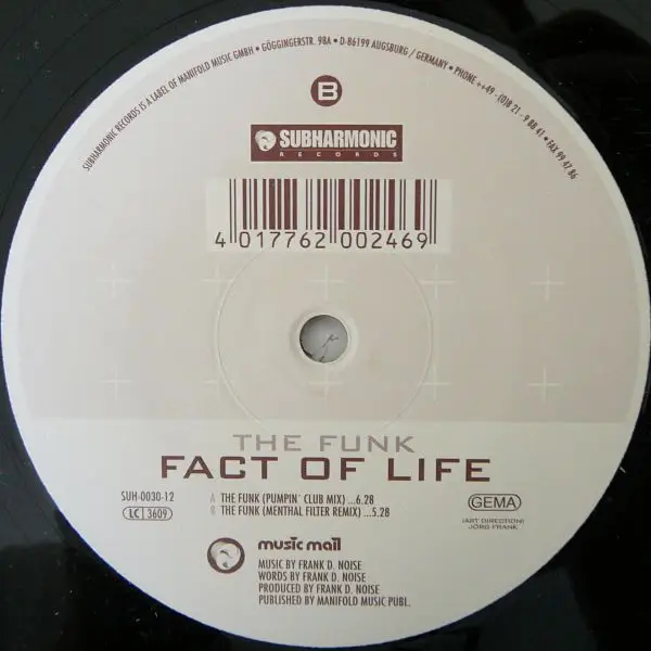 FACT OF LIFE - The Funk - 12 inch x 1