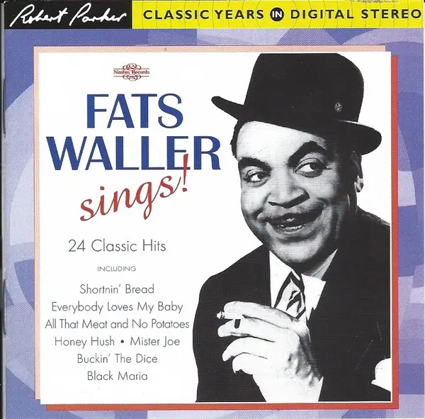 FATS WALLER - Fats Waller Sings! 24 Classic Hits - Disque CD