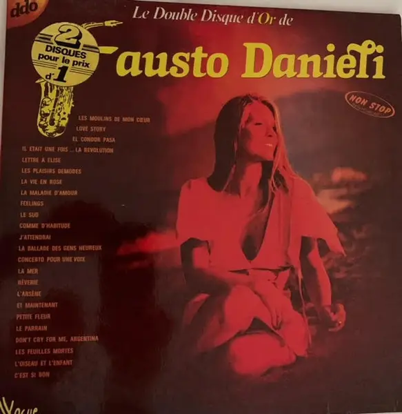FAUSTO DANIELI - Le Double Disque D'or - Disque 33T x 2