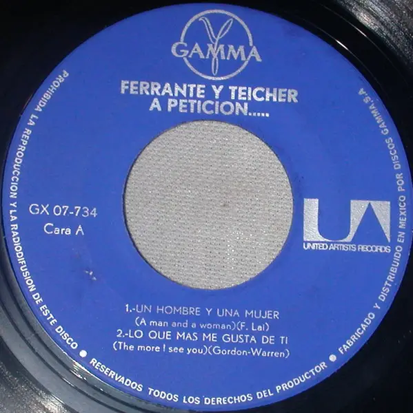 FERRANTE & TEICHER - A Peticion - 7inch x 1