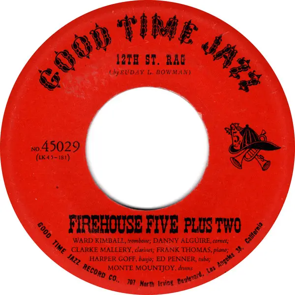 Firehouse Five Plus Two 12th St. Rag