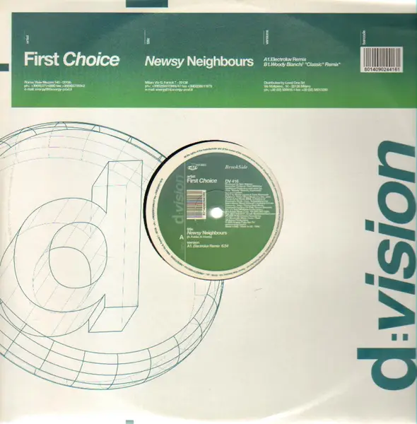 FIRST CHOICE - Newsy Neighbours - Disque Maxi x 1