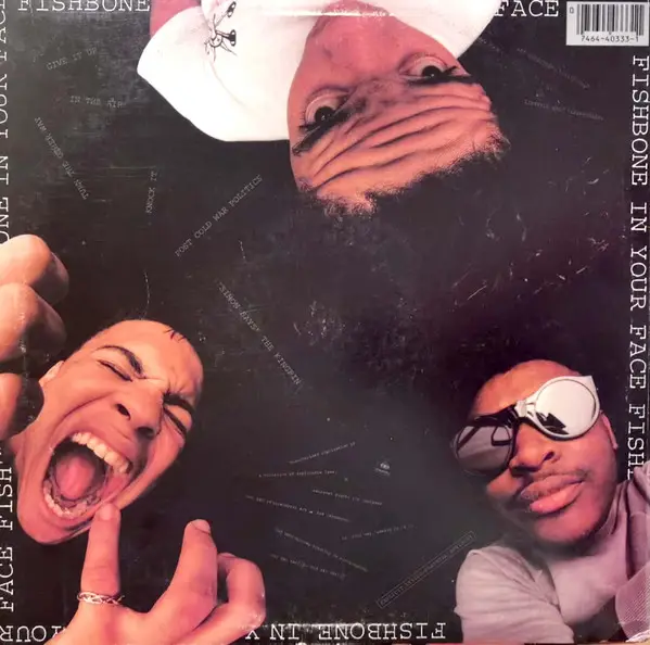FISHBONE - In Your Face - Disque 33T