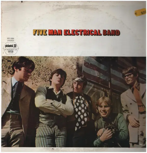 FIVE MAN ELECTRICAL BAND - Five Man Electrical Band - Disque 33T