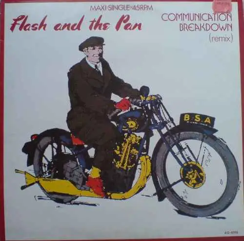 FLASH & THE PAN - Communication Breakdown (Remix) - 12 inch x 1