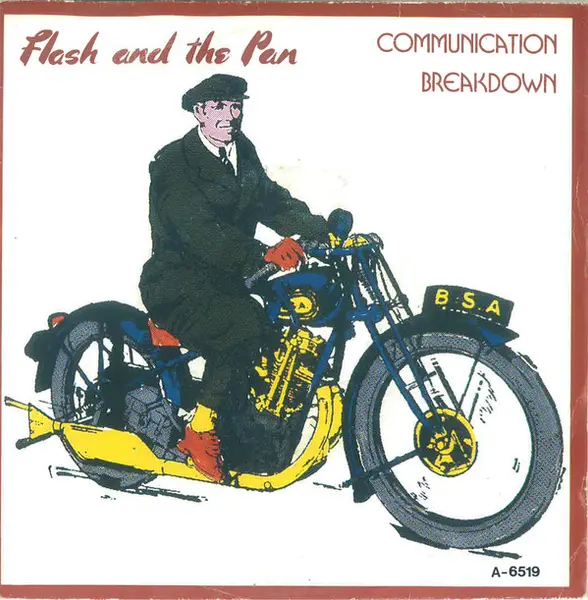 FLASH & THE PAN - Communication Breakdown - 7inch x 1