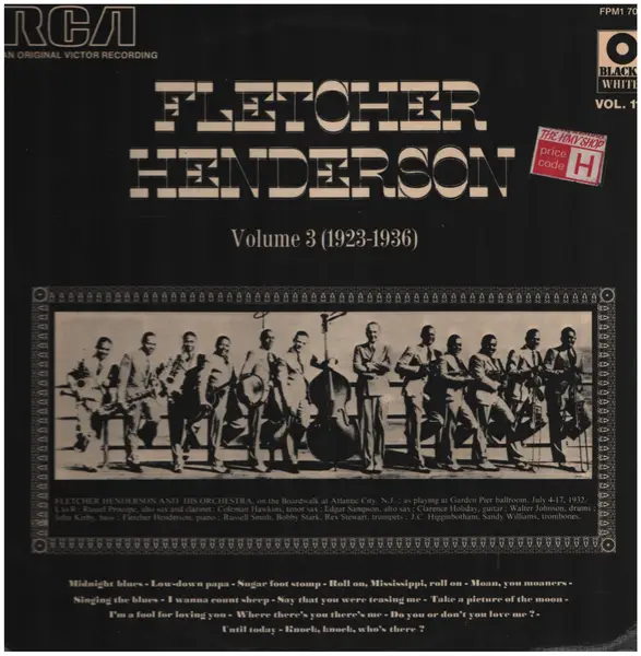 FLETCHER HENDERSON - Volume 3 (1923-1936) - Disque 33T