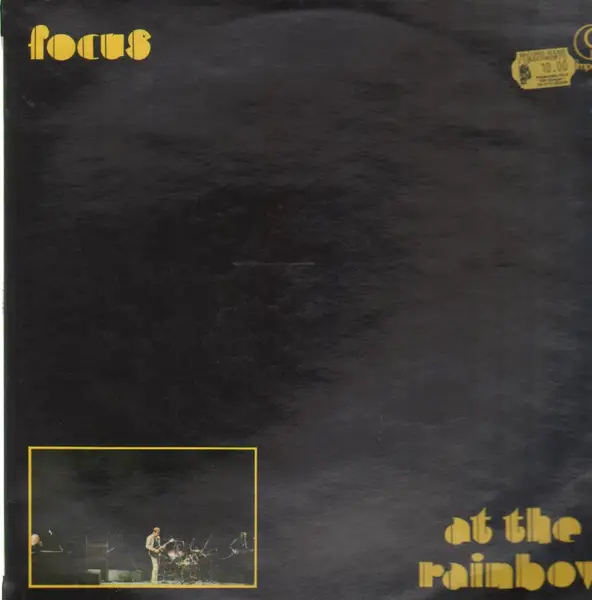 FOCUS - At The Rainbow (BELGIAN PRESSING) - LP