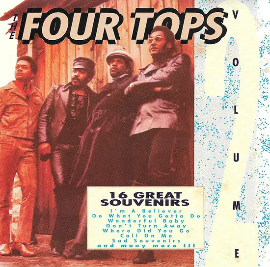 FOUR TOPS - 16 Great Souvenirs Volume 2 - CD