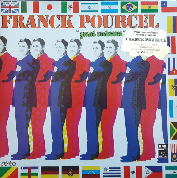 FRANCK POURCEL ET SON GRAND ORCHESTRE - All Over The World (GATEFOLD) - Disque 33T x 2