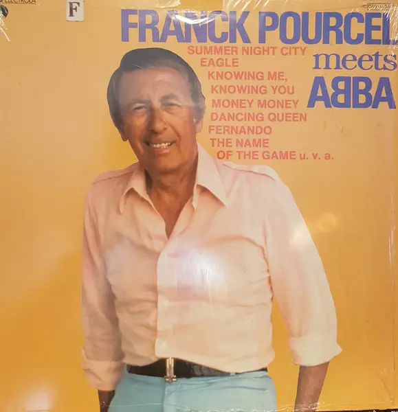 FRANCK POURCEL - Meets ABBA - Disque 33T