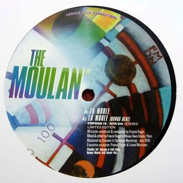 FRANCK ROGER - The Moulan EP (EP) - Disque Maxi x 1