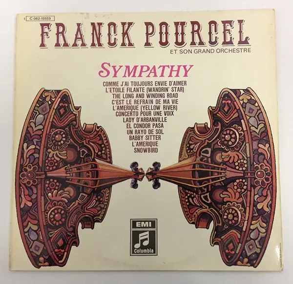FRANCK POURCEL ET SON GRAND ORCHESTRE - 'Amour, Danse Et Violons' (N°36) Sympathy - Disque 33T