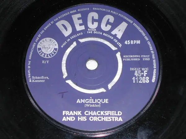 Frank Chacksfield & His Orchestra Angelique