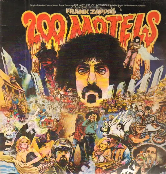FRANK ZAPPA - 200 Motels - Disque 33T x 2