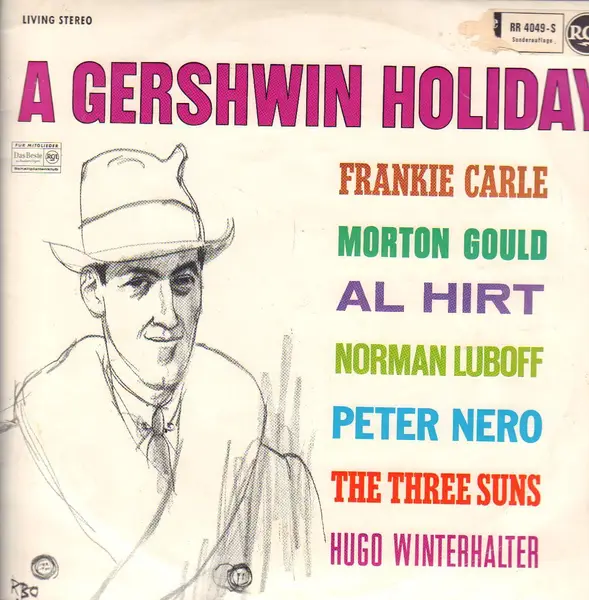 FRANKIE CARLE, PETER NERO, THE THREE SUNS, A.O. - A Gershwin Holiday - LP