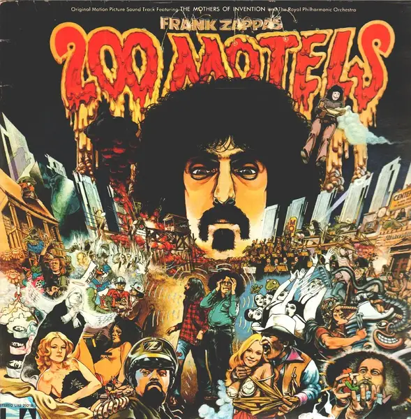 FRANK ZAPPA - 200 Motels - Disque 33T x 2