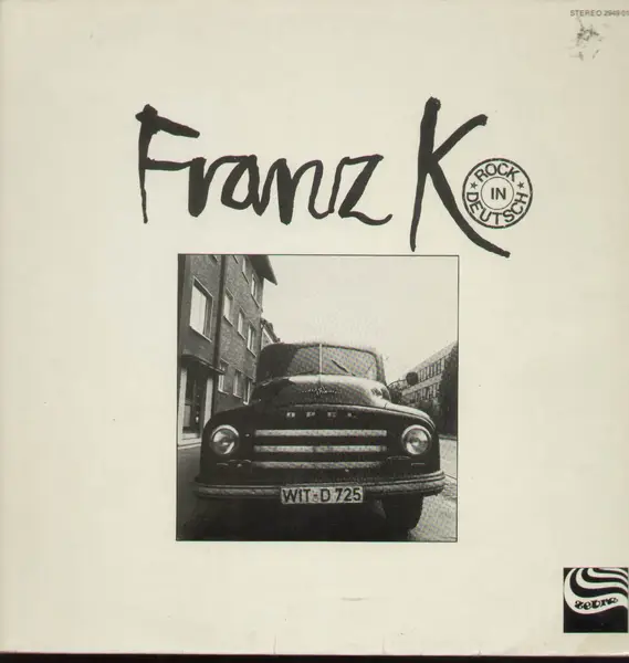 FRANZ K. - Rock in deutsch - Disque 33T
