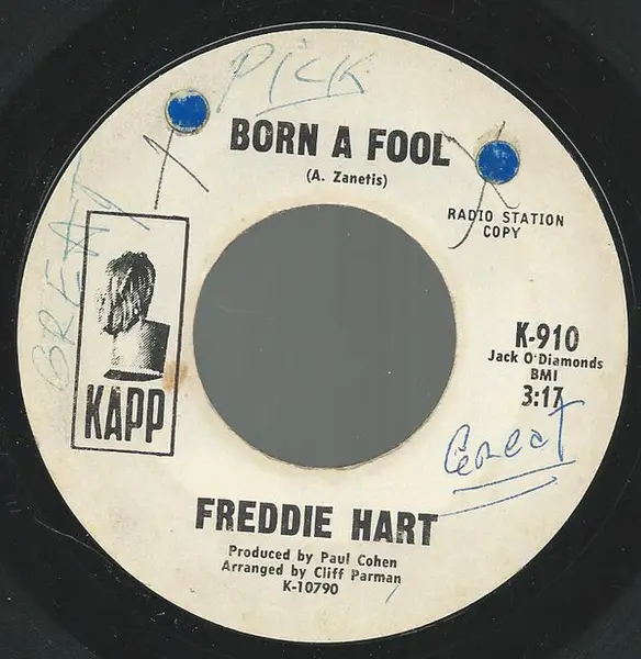 Freddie Hart Born A Fool