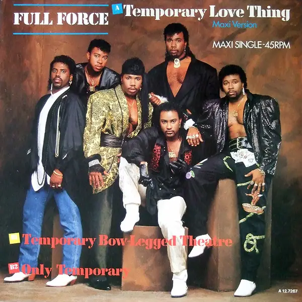 FULL FORCE - Temporary Love Thing - Disque Maxi 45T