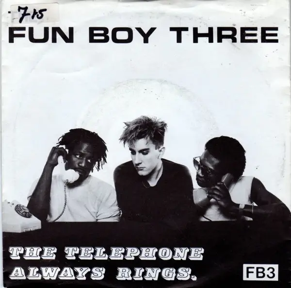 FUN BOY THREE - The Telephone Always Rings - Disque 45T x 1