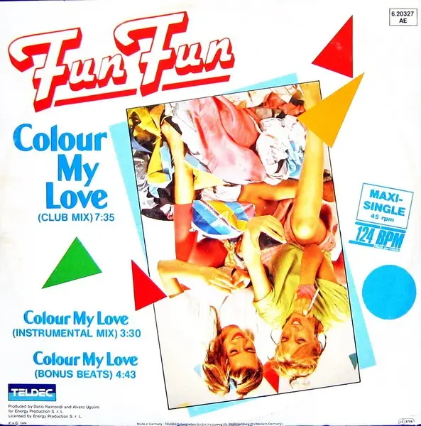 FUN FUN - Colour My Love - 12 inch x 1