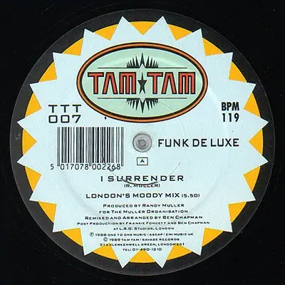 FUNK DELUXE - I Surrender - 12 inch x 1