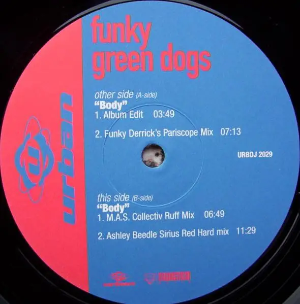 FUNKY GREEN DOGS - Body - 12 inch x 1