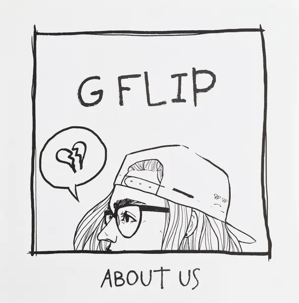 g flip about us (white vinyl)