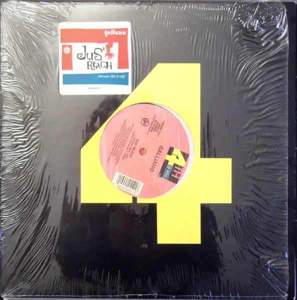 GALLIANO - Jus' Reach - Disque Maxi x 1
