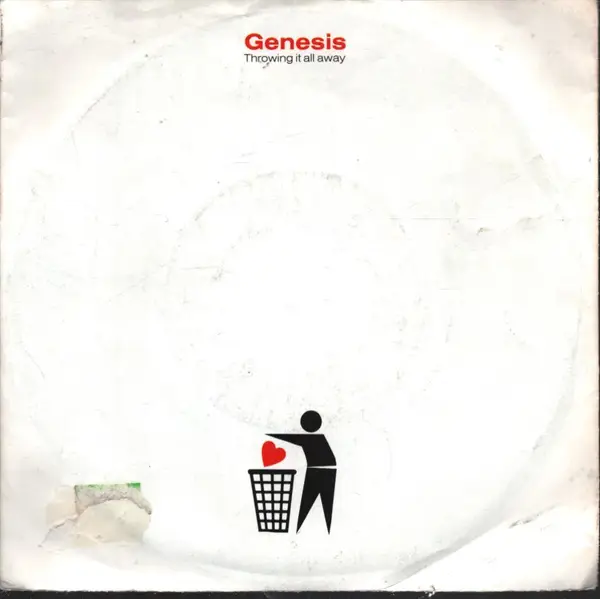 GENESIS - Throwing It All Away - Disque 45T x 1