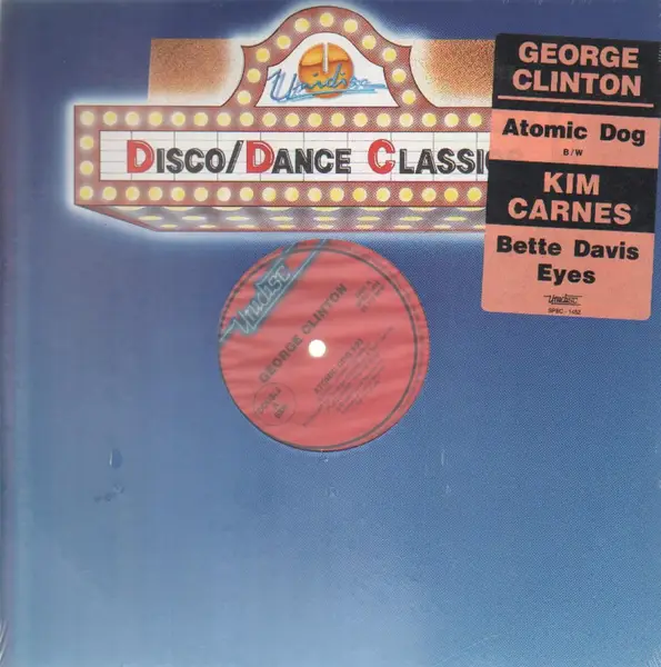 GEORGE CLINTON / KIM CARNES - Atomic Dog / Bette Davis Eyes - Disque Maxi x 1