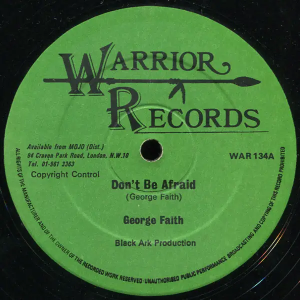 GEORGE FAITH / BUNNY SCOTT - Don't Be Afraid / What's The Use / I Never Had It So Good (LTD ED) - 12 inch x 1