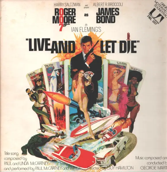 SOUNDTRACK - 007 - Live And Let Die (GATEFOLD) - Disque 33T
