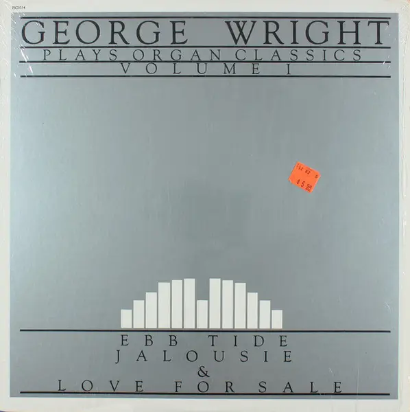 GEORGE WRIGHT - George Wright Plays Organ Classics Volume I - Disque 33T