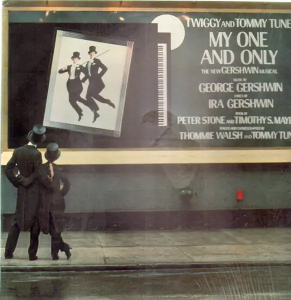 TWIGGY (2) AND TOMMY TUNE (2) - My One And Only (Original Cast Recording) - LP