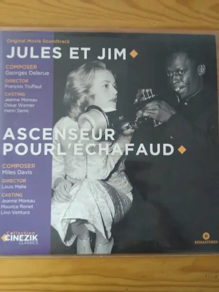 GEORGES DELERUE, MILES DAVIS - Jules et Jim  / Ascenseur Pour L'Echafaud - Disque 33T