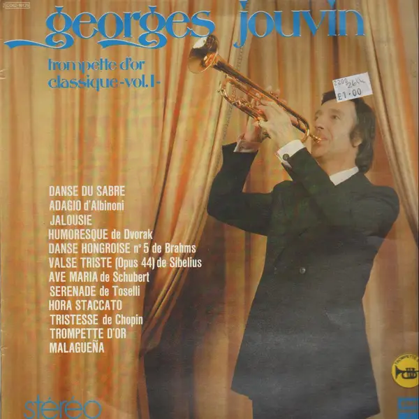 GEORGES JOUVIN - Trompette D'Or Classique Vol. 1 - Disque 33T